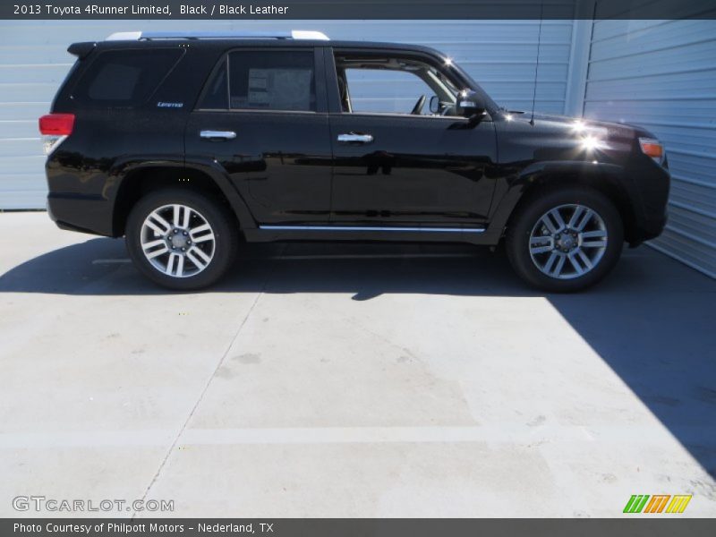 Black / Black Leather 2013 Toyota 4Runner Limited