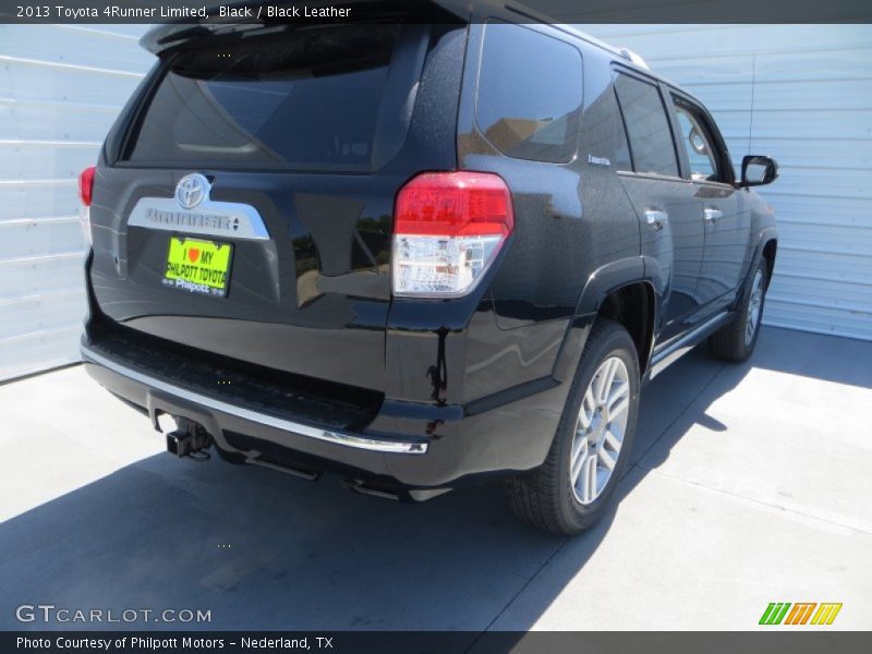 Black / Black Leather 2013 Toyota 4Runner Limited