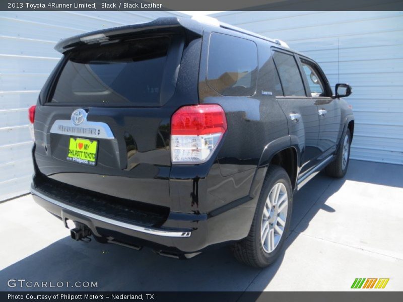 Black / Black Leather 2013 Toyota 4Runner Limited