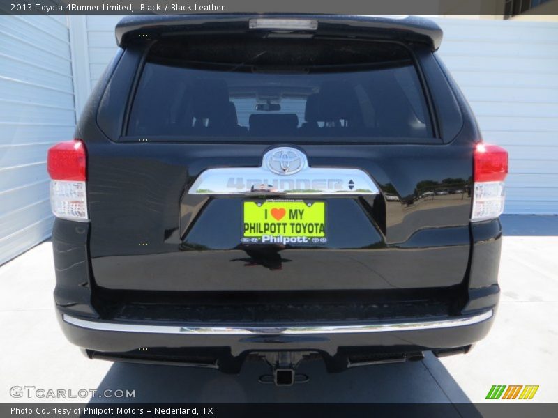 Black / Black Leather 2013 Toyota 4Runner Limited