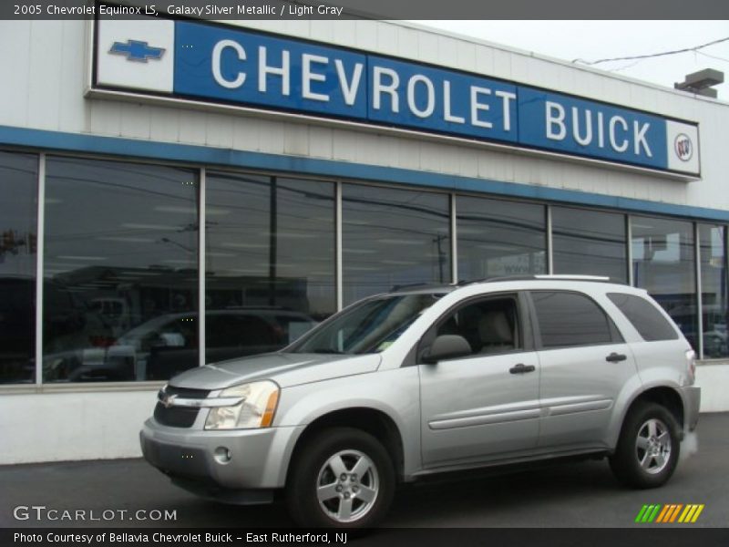 Galaxy Silver Metallic / Light Gray 2005 Chevrolet Equinox LS