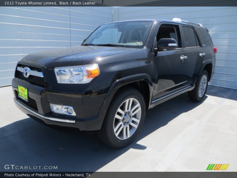 Black / Black Leather 2013 Toyota 4Runner Limited