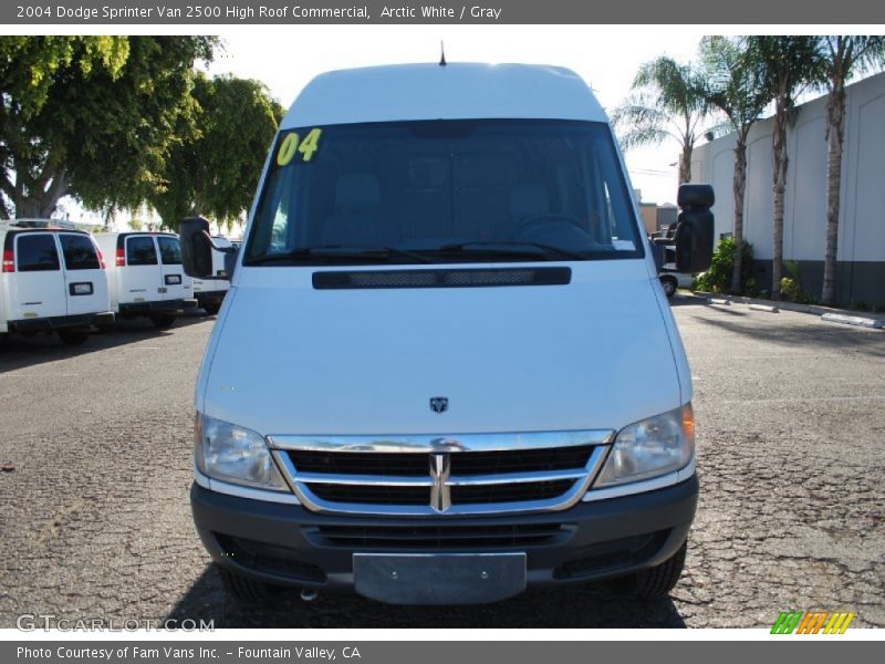 Arctic White / Gray 2004 Dodge Sprinter Van 2500 High Roof Commercial