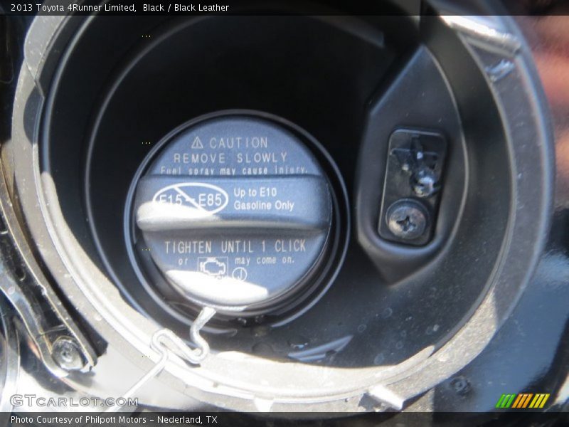 Black / Black Leather 2013 Toyota 4Runner Limited