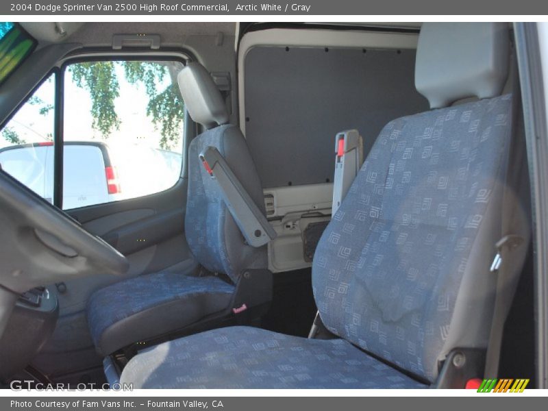 Arctic White / Gray 2004 Dodge Sprinter Van 2500 High Roof Commercial