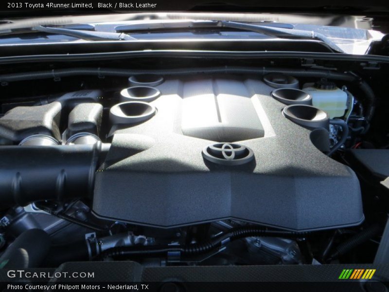 Black / Black Leather 2013 Toyota 4Runner Limited