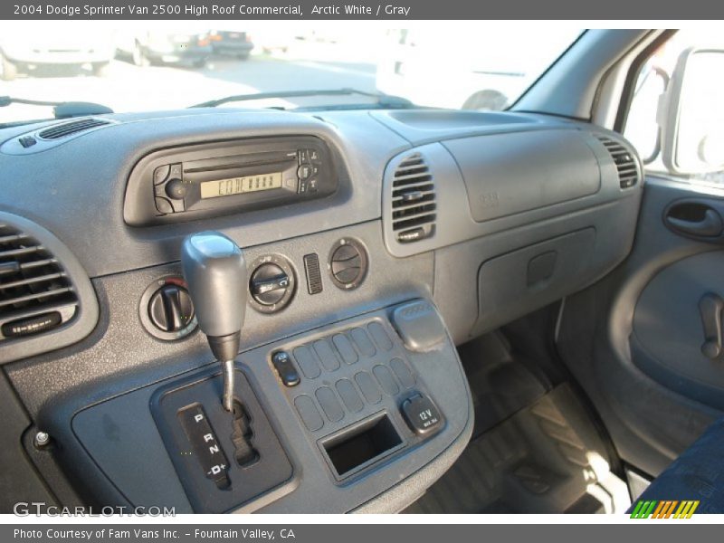 Arctic White / Gray 2004 Dodge Sprinter Van 2500 High Roof Commercial