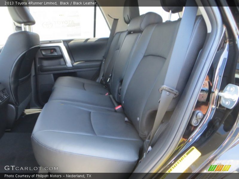 Black / Black Leather 2013 Toyota 4Runner Limited