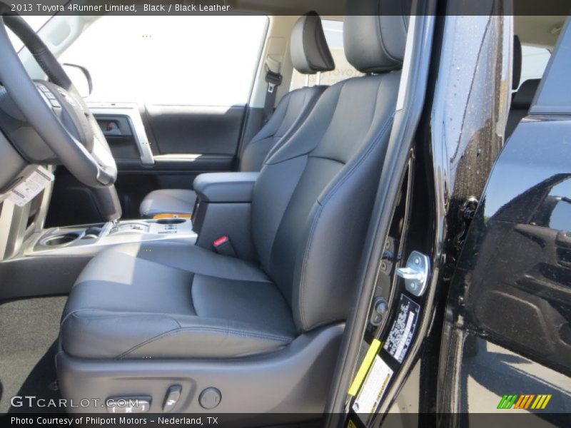 Front Seat of 2013 4Runner Limited