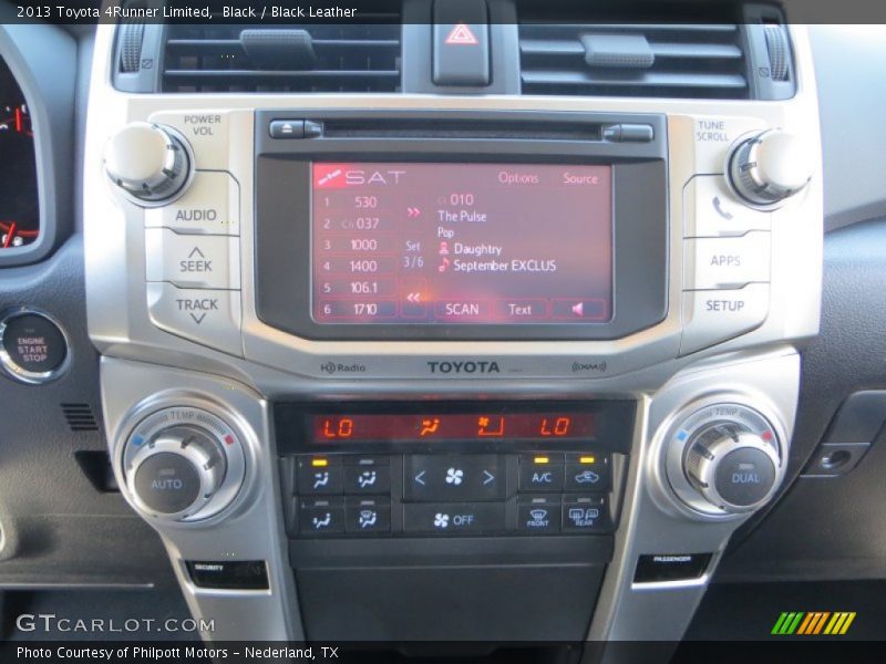 Black / Black Leather 2013 Toyota 4Runner Limited