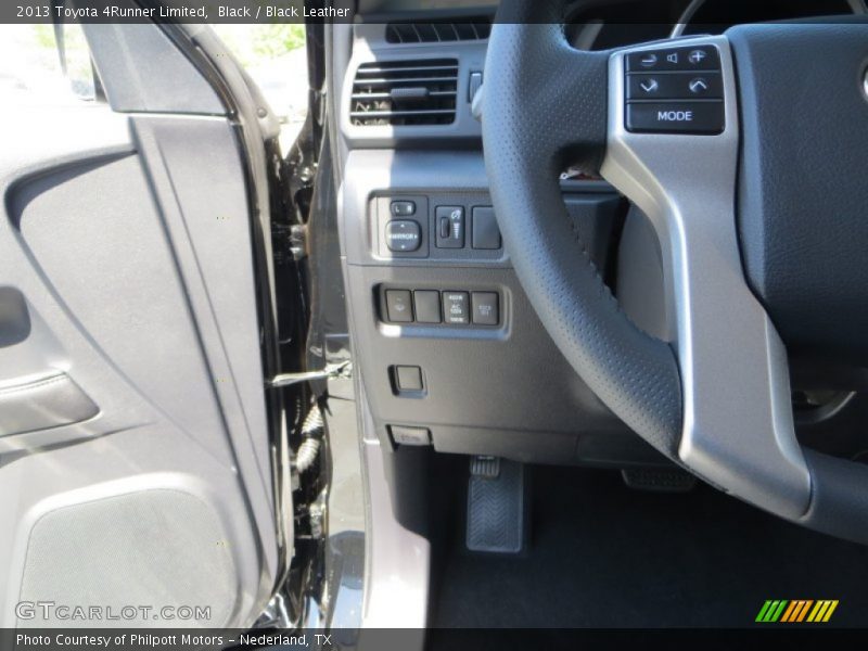 Black / Black Leather 2013 Toyota 4Runner Limited