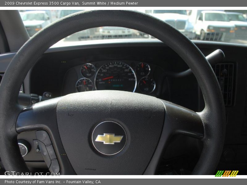 Summit White / Medium Pewter 2009 Chevrolet Express 3500 Cargo Van