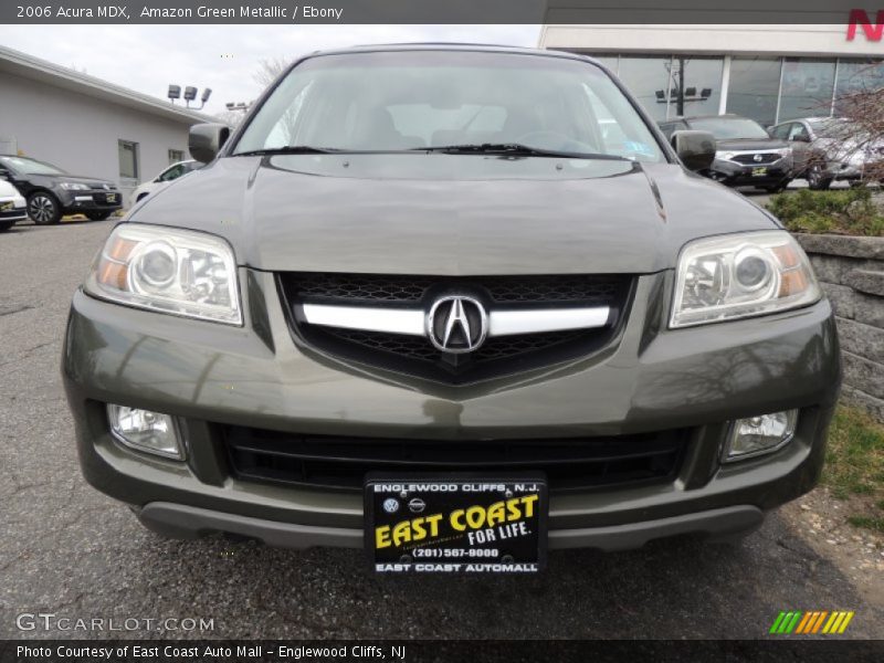 Amazon Green Metallic / Ebony 2006 Acura MDX