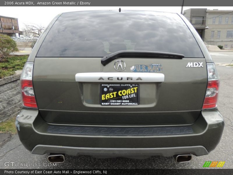 Amazon Green Metallic / Ebony 2006 Acura MDX