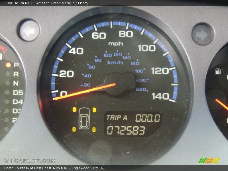 Amazon Green Metallic / Ebony 2006 Acura MDX