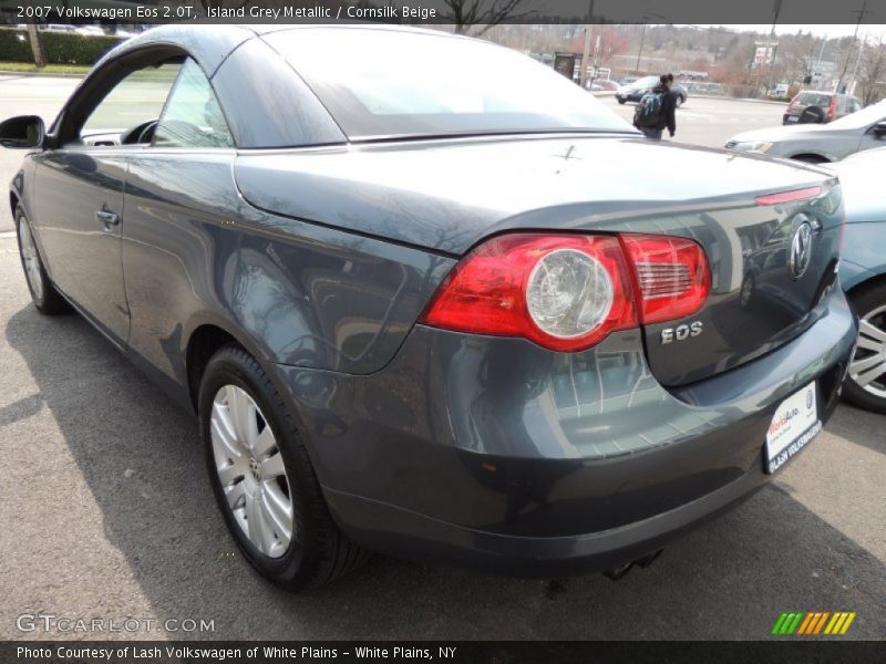 Island Grey Metallic / Cornsilk Beige 2007 Volkswagen Eos 2.0T