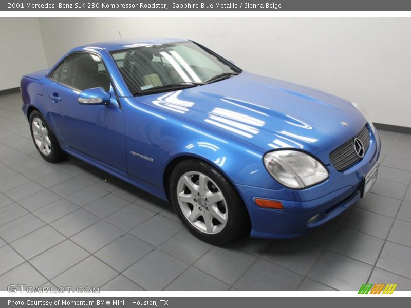 Front 3/4 View of 2001 SLK 230 Kompressor Roadster