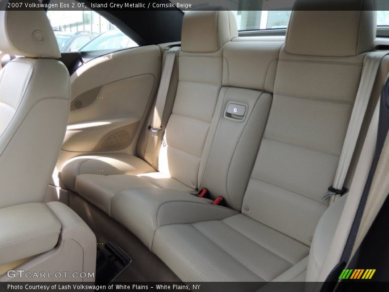 Rear Seat of 2007 Eos 2.0T