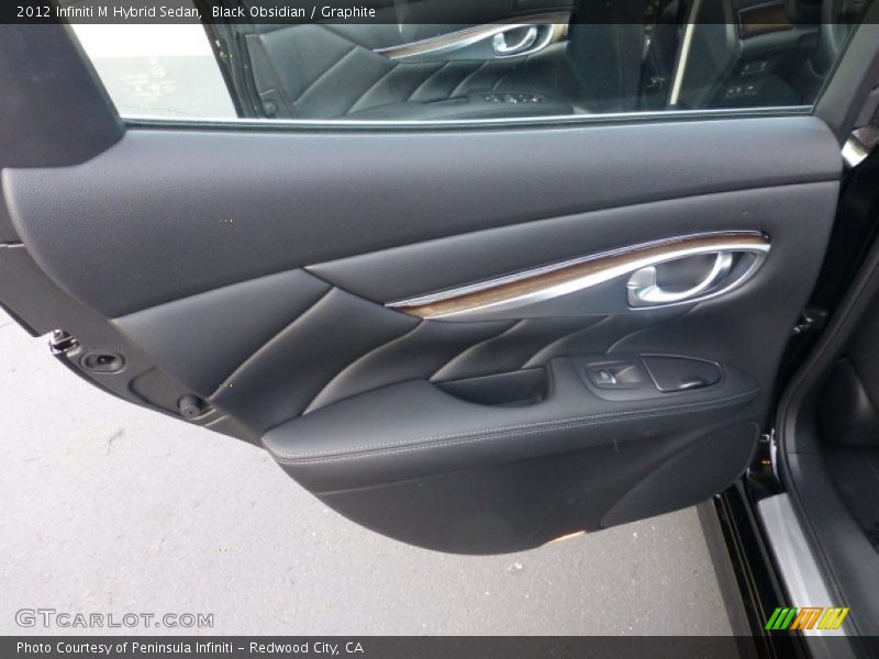 Door Panel of 2012 M Hybrid Sedan