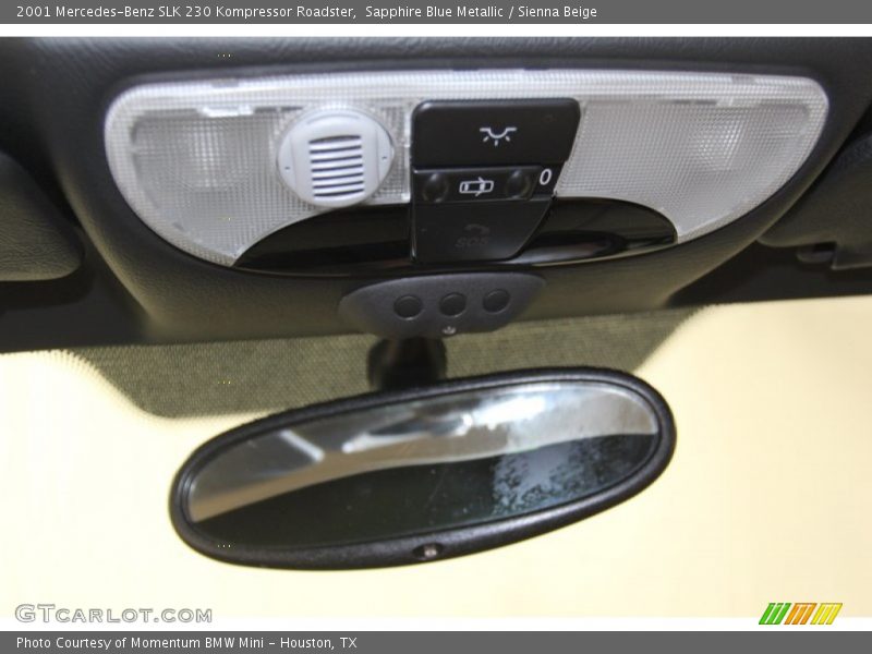 Sapphire Blue Metallic / Sienna Beige 2001 Mercedes-Benz SLK 230 Kompressor Roadster