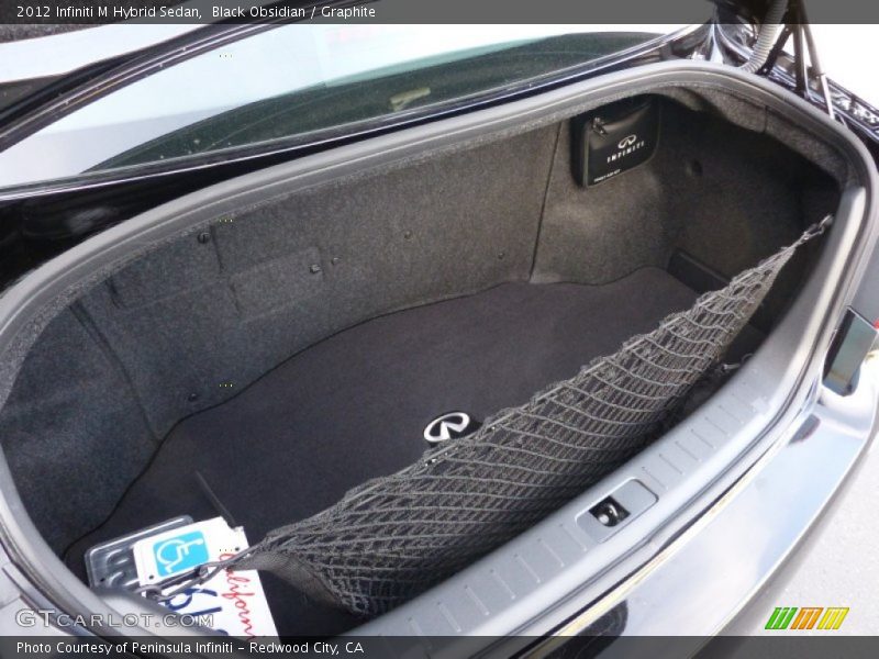  2012 M Hybrid Sedan Trunk