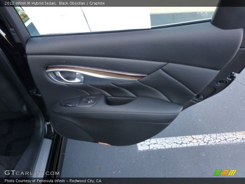 Door Panel of 2012 M Hybrid Sedan