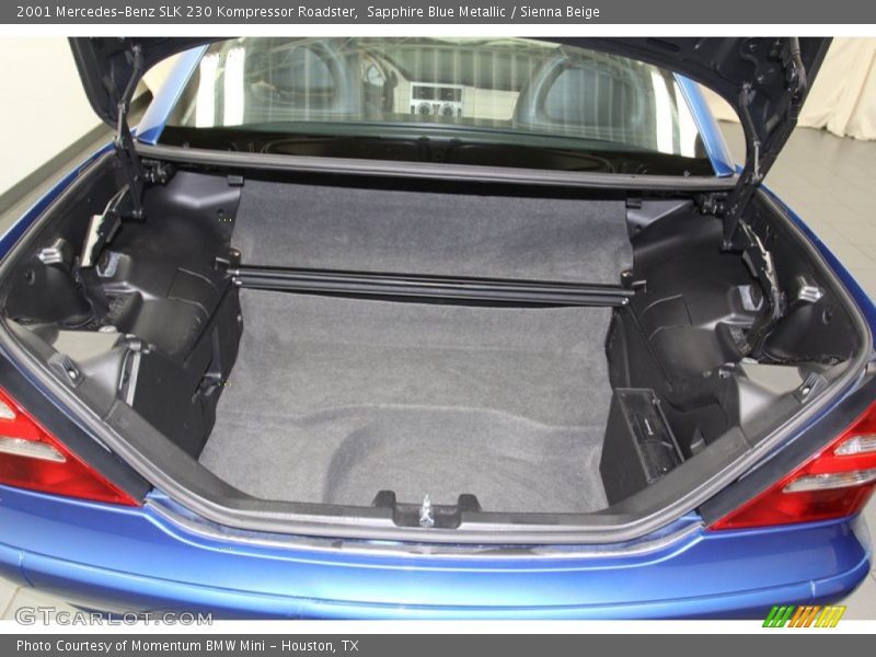  2001 SLK 230 Kompressor Roadster Trunk