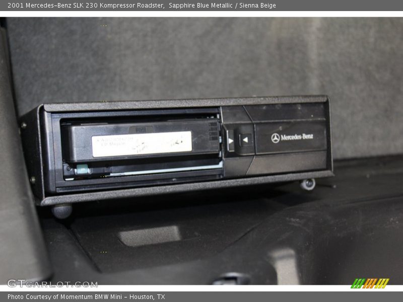 Audio System of 2001 SLK 230 Kompressor Roadster