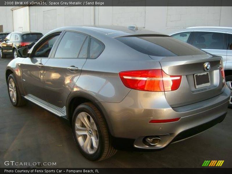 Space Grey Metallic / Sand Beige 2008 BMW X6 xDrive35i