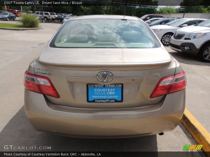 Desert Sand Mica / Bisque 2007 Toyota Camry LE