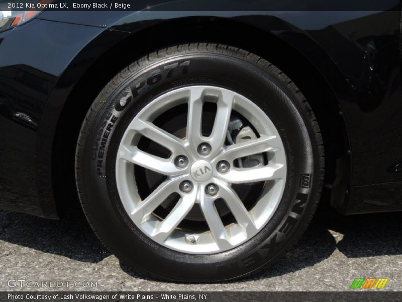 Ebony Black / Beige 2012 Kia Optima LX