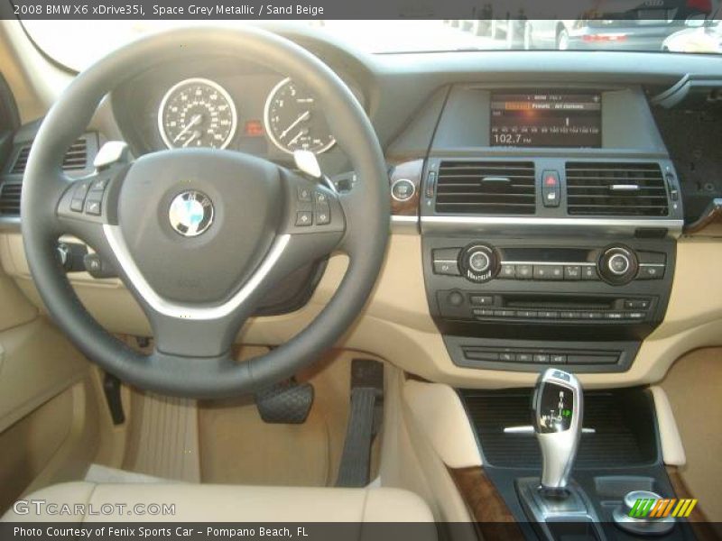 Space Grey Metallic / Sand Beige 2008 BMW X6 xDrive35i