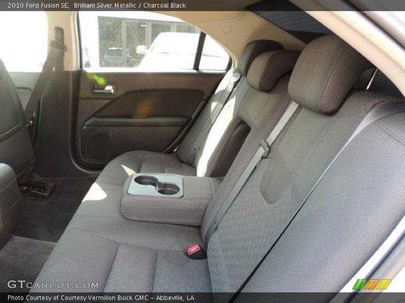 Brilliant Silver Metallic / Charcoal Black 2010 Ford Fusion SE