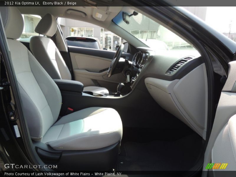 Ebony Black / Beige 2012 Kia Optima LX