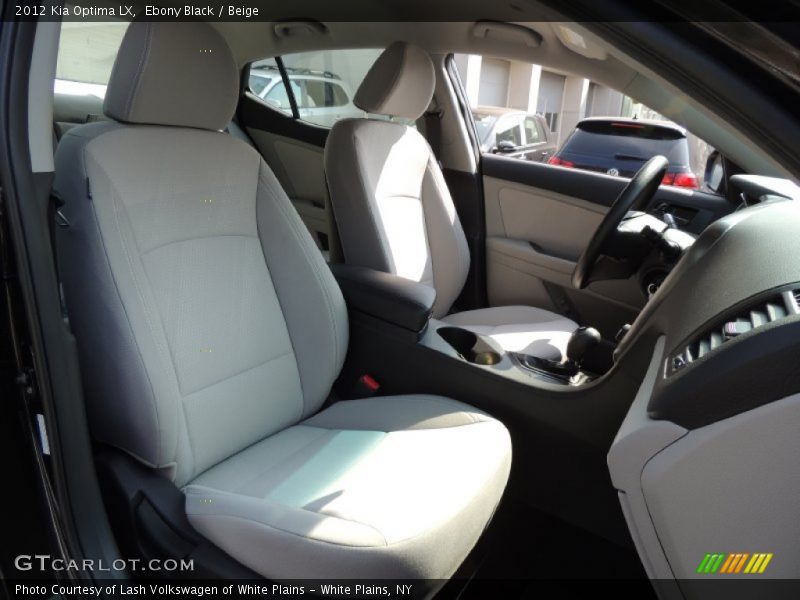 Ebony Black / Beige 2012 Kia Optima LX