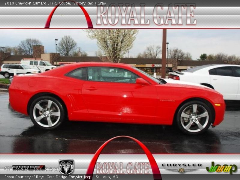 Victory Red / Gray 2010 Chevrolet Camaro LT/RS Coupe