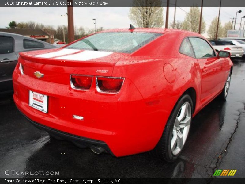 Victory Red / Gray 2010 Chevrolet Camaro LT/RS Coupe