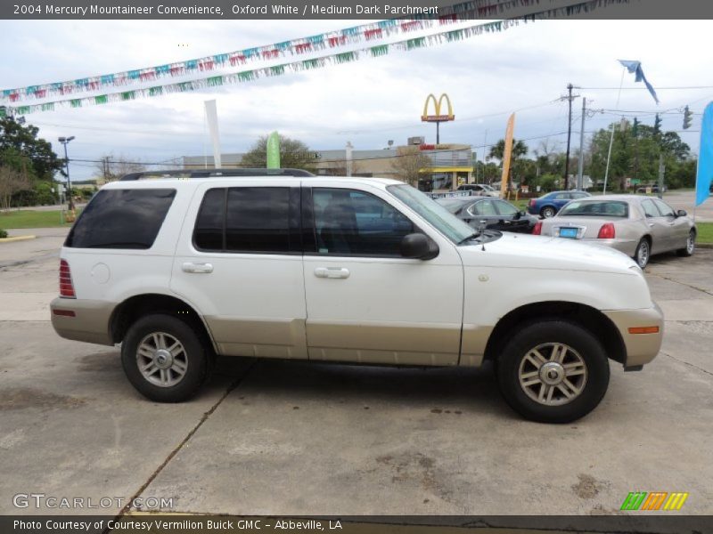 Oxford White / Medium Dark Parchment 2004 Mercury Mountaineer Convenience
