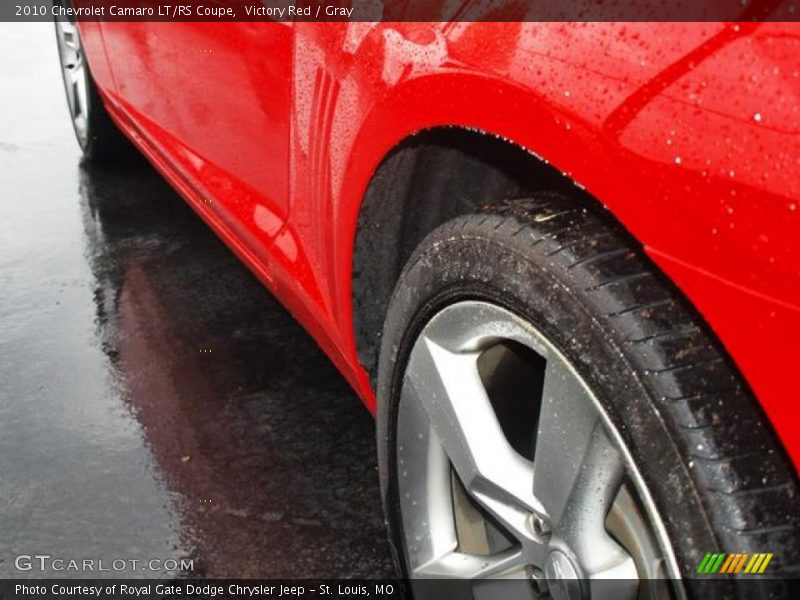 Victory Red / Gray 2010 Chevrolet Camaro LT/RS Coupe