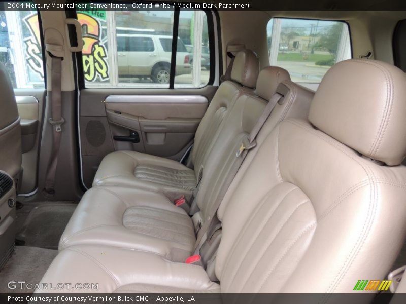 Oxford White / Medium Dark Parchment 2004 Mercury Mountaineer Convenience