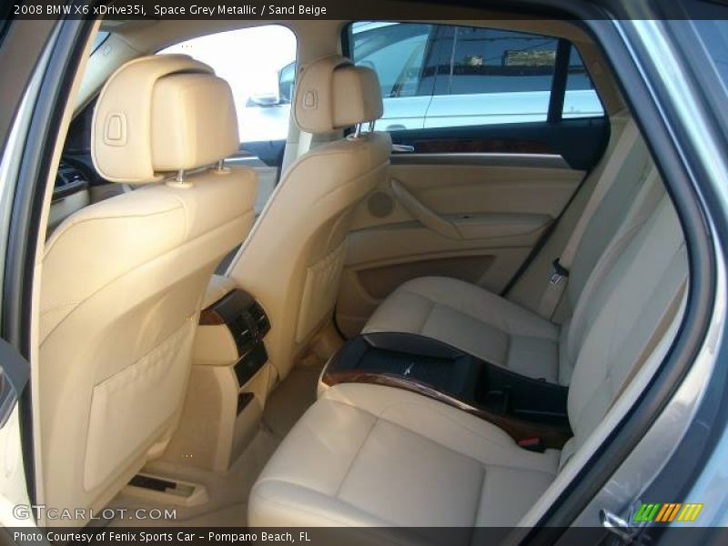 Space Grey Metallic / Sand Beige 2008 BMW X6 xDrive35i