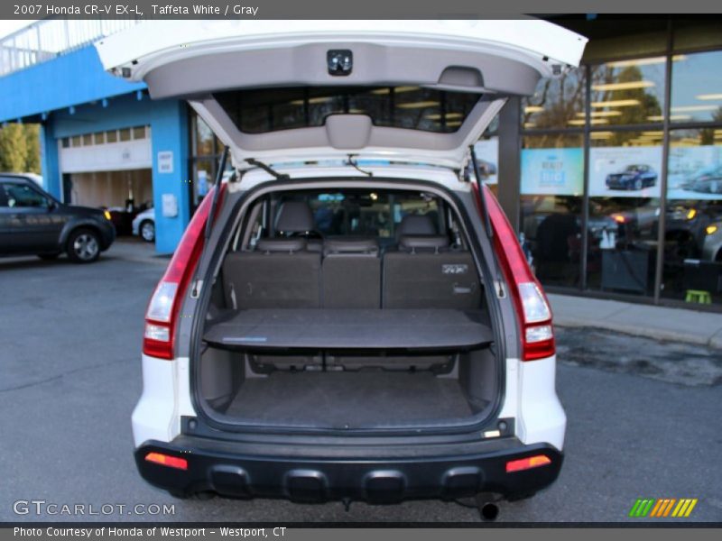 Taffeta White / Gray 2007 Honda CR-V EX-L