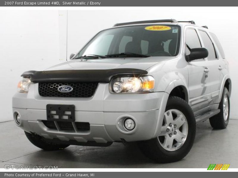 Silver Metallic / Ebony 2007 Ford Escape Limited 4WD