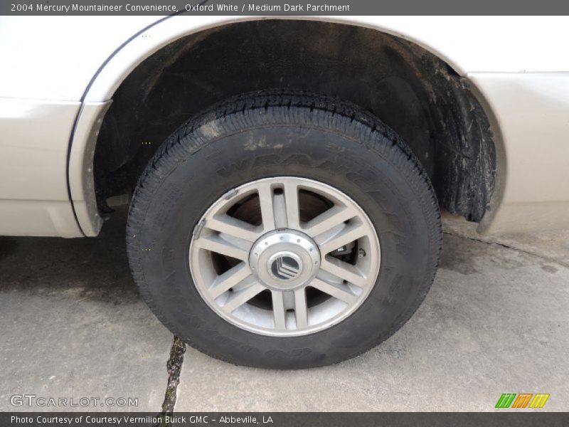 Oxford White / Medium Dark Parchment 2004 Mercury Mountaineer Convenience