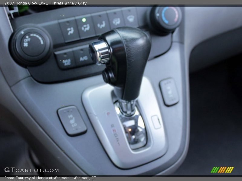 Taffeta White / Gray 2007 Honda CR-V EX-L