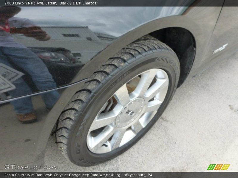 Black / Dark Charcoal 2008 Lincoln MKZ AWD Sedan