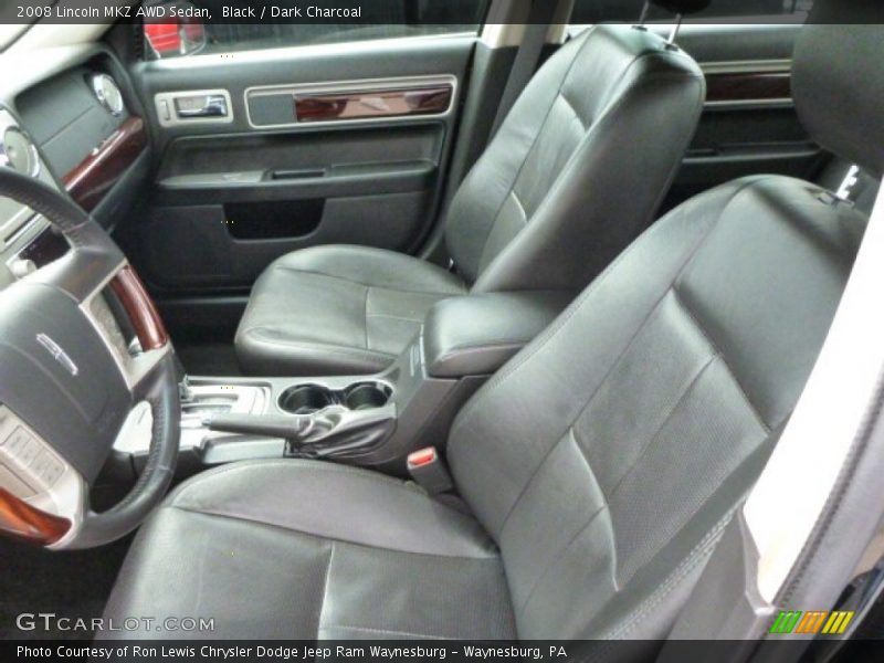 Black / Dark Charcoal 2008 Lincoln MKZ AWD Sedan
