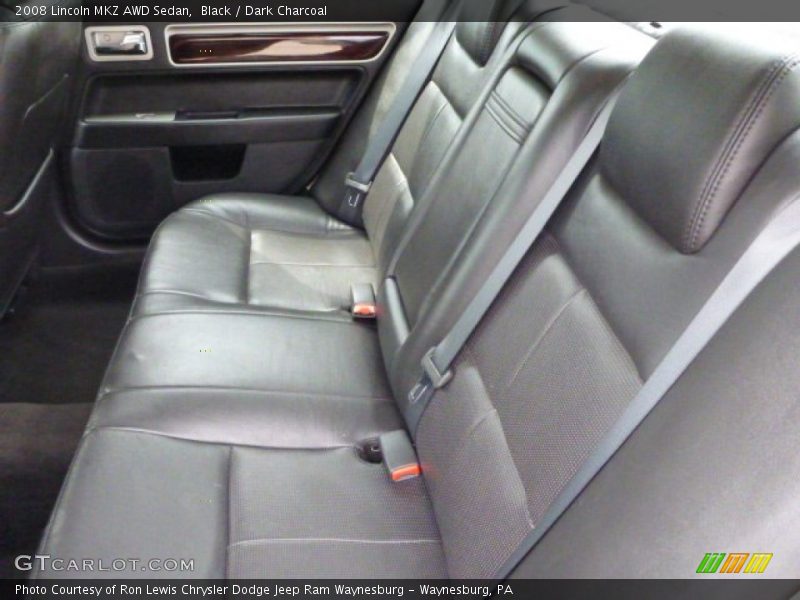 Black / Dark Charcoal 2008 Lincoln MKZ AWD Sedan
