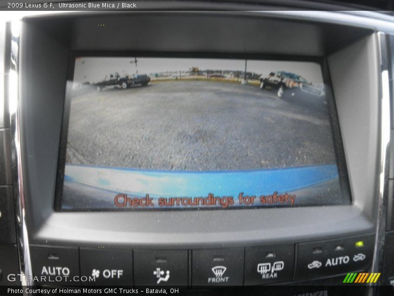 Ultrasonic Blue Mica / Black 2009 Lexus IS F