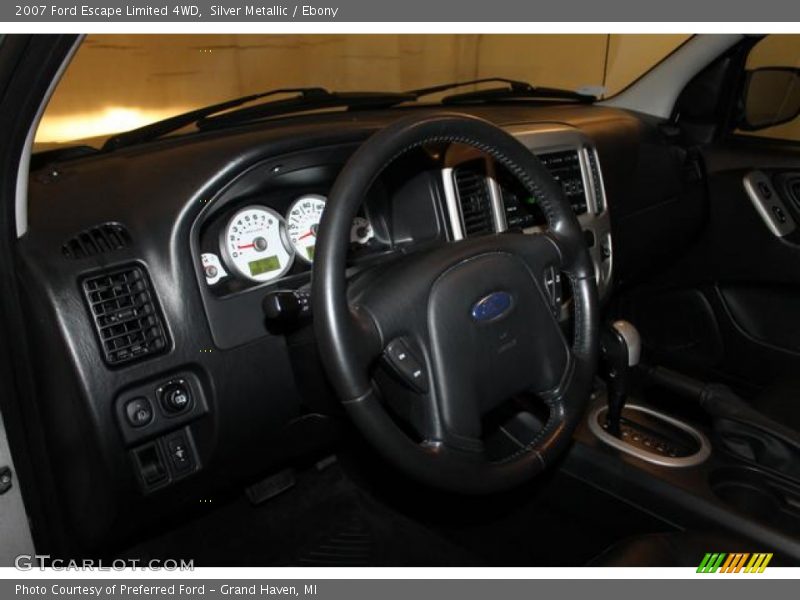 Silver Metallic / Ebony 2007 Ford Escape Limited 4WD